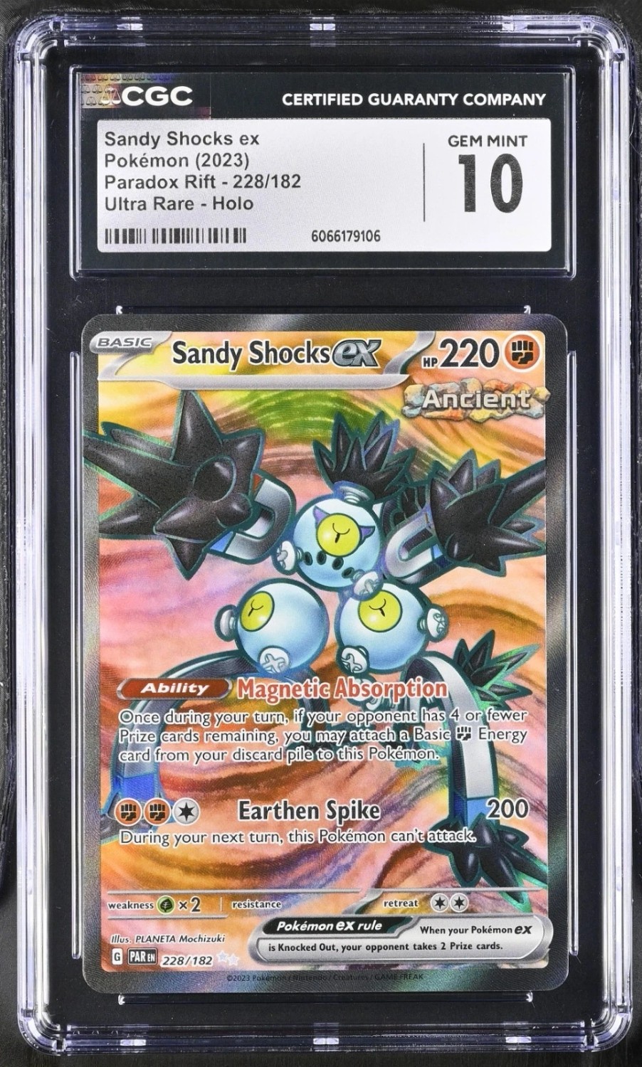SANDY SHOCKS ex