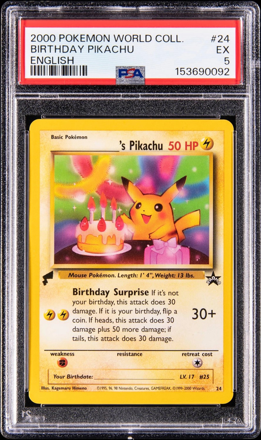 Birthday Pikachu