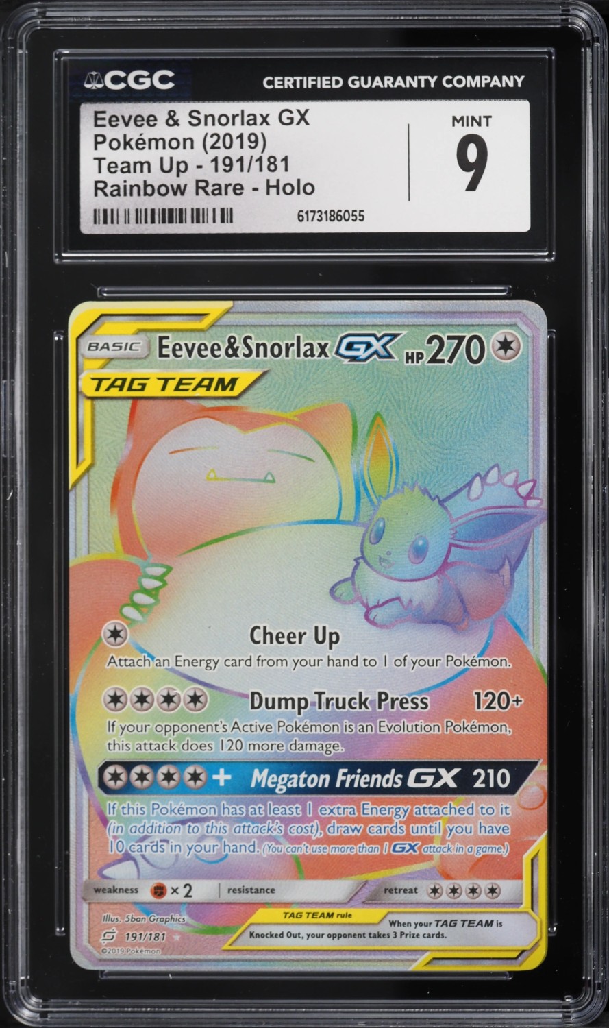 Eevee & Snorlax GX