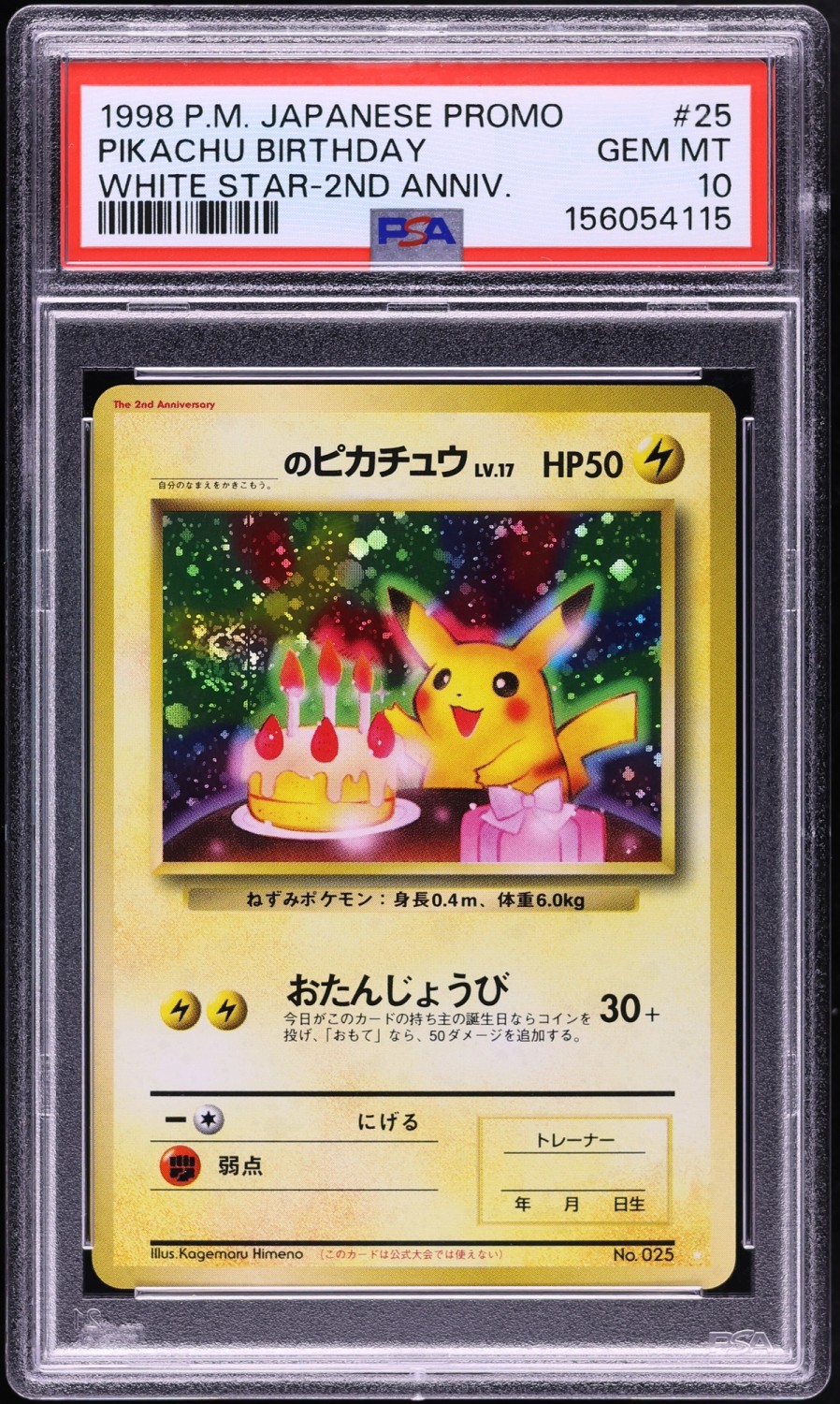 Pikachu Birthday