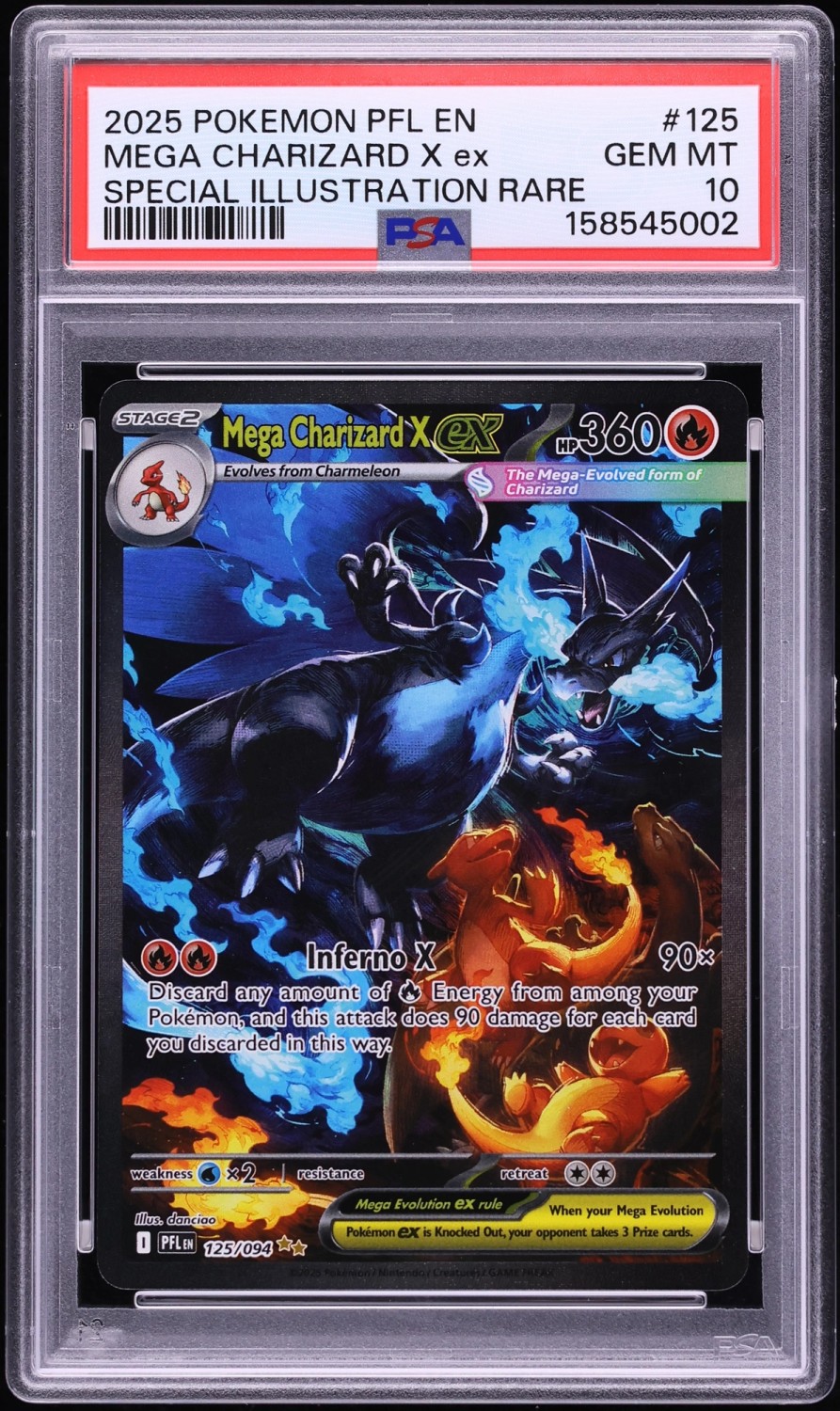 MEGA CHARIZARD X ex