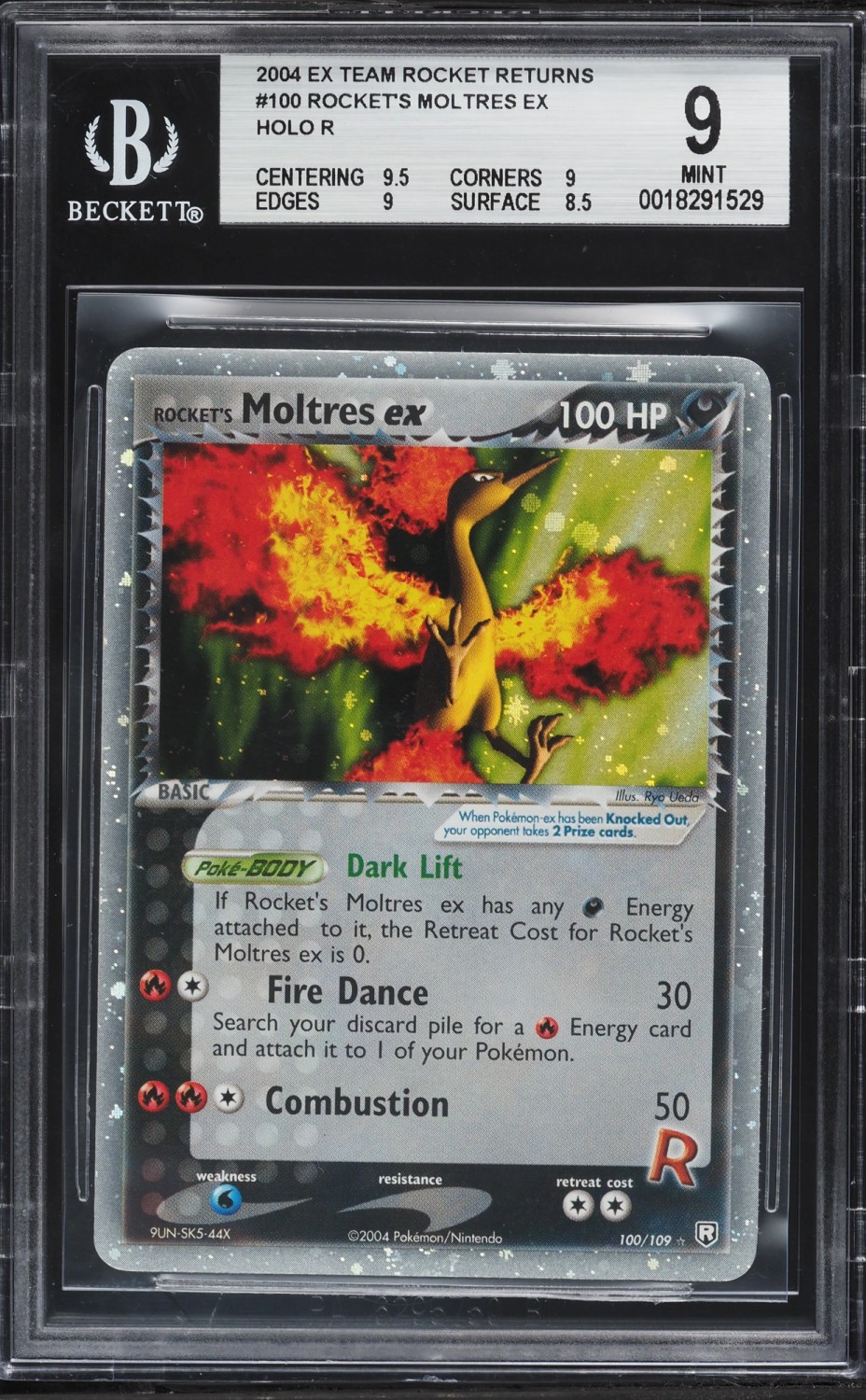 Rocket's Moltres EX