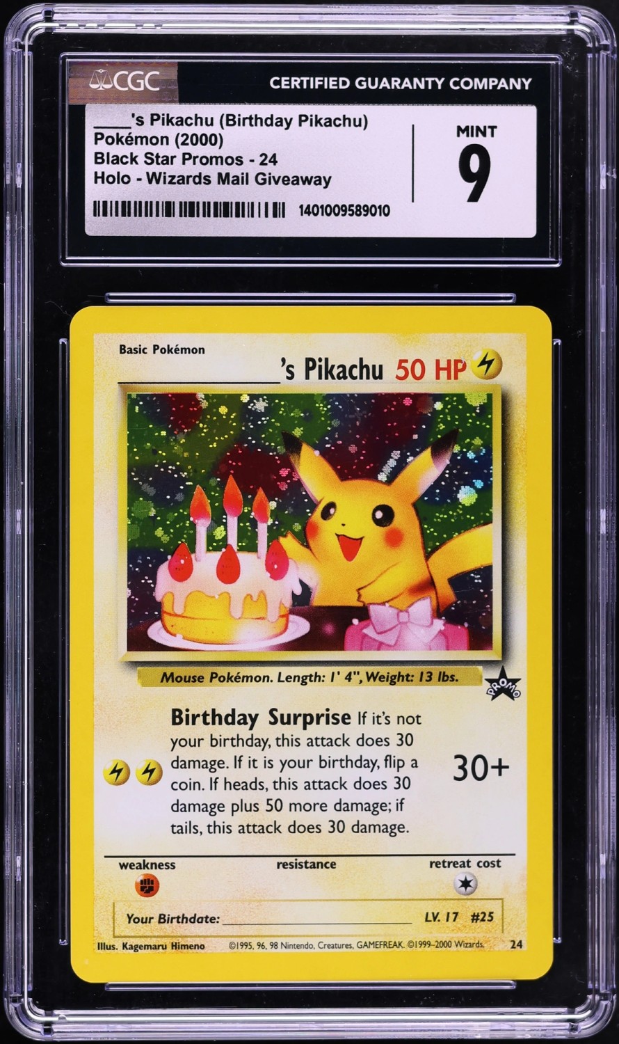 Birthday Pikachu