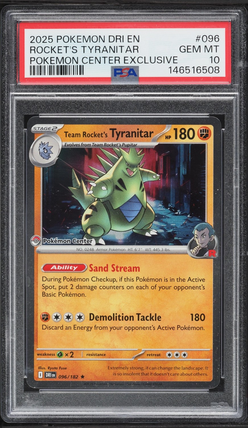 Rocket's Tyranitar