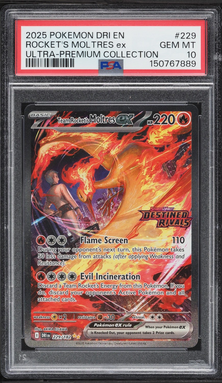 ROCKET'S MOLTRES ex