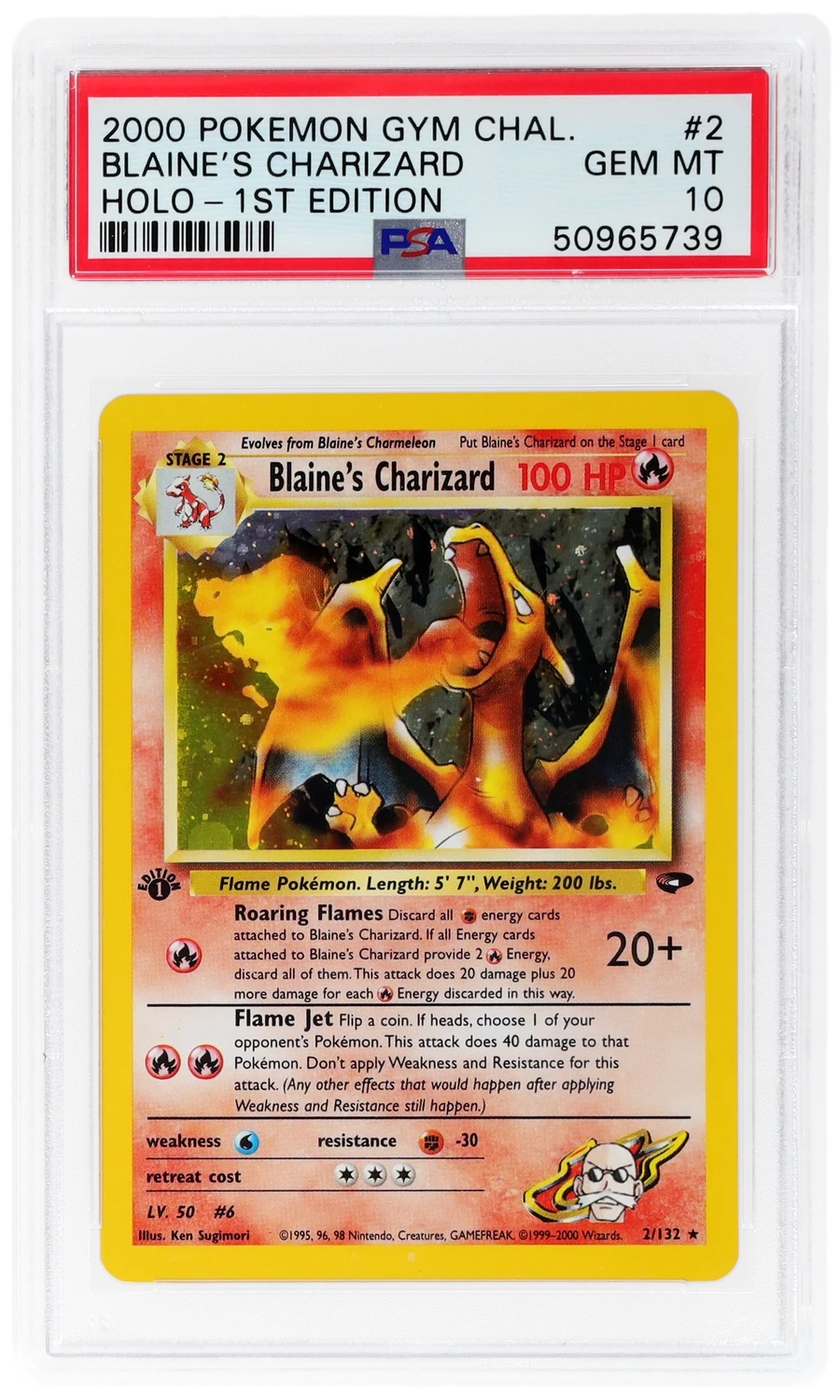 Blaine's Charizard