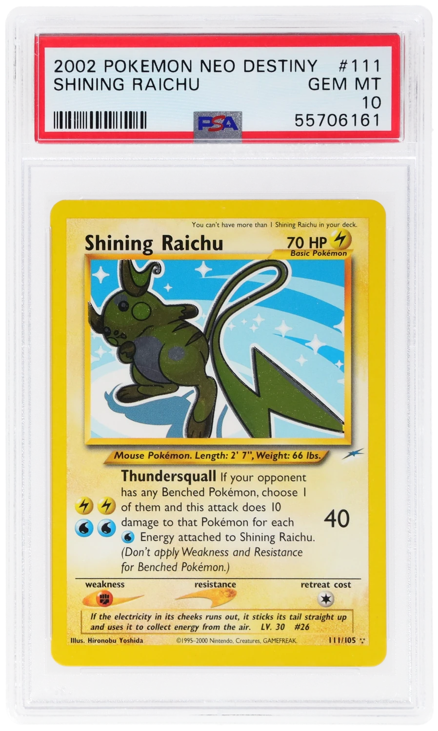 Shining Raichu