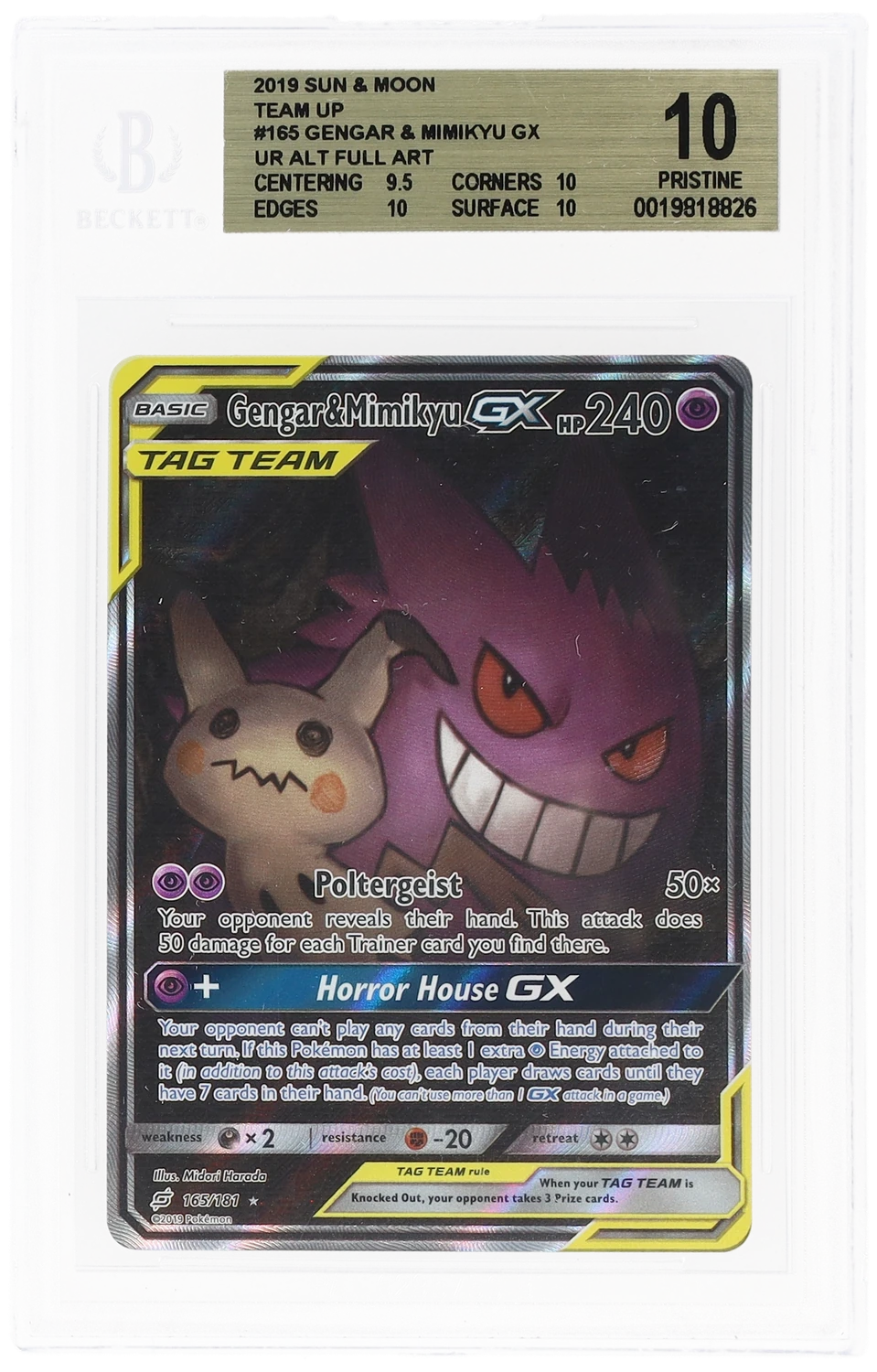 Gengar & Mimikyu GX