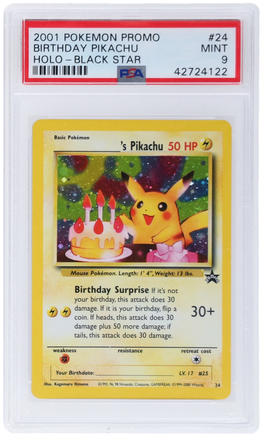 Birthday Pikachu