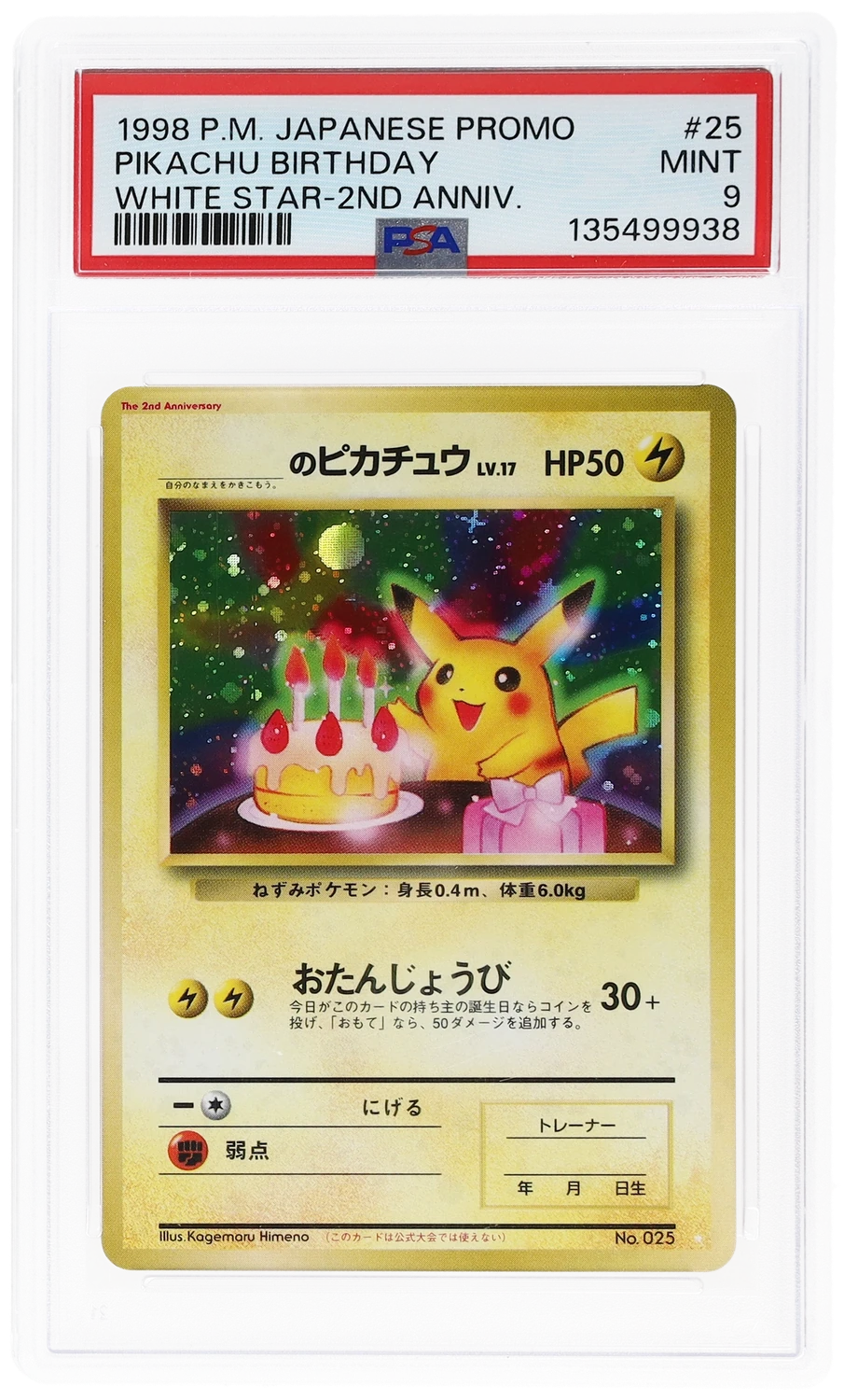 Pikachu Birthday