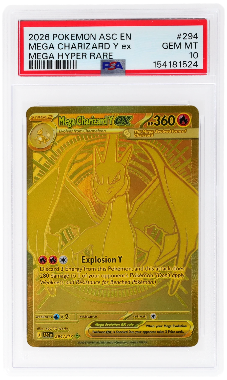 MEGA CHARIZARD Y ex