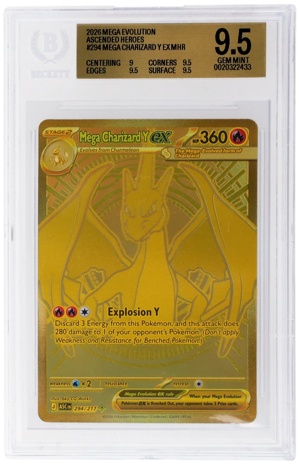 MEGA CHARIZARD Y ex