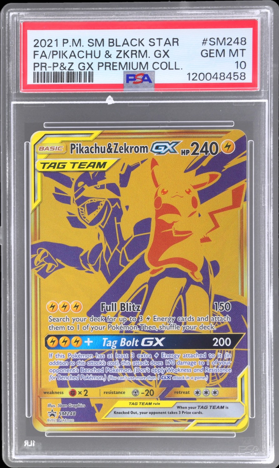 Pikachu & Zekrom GX