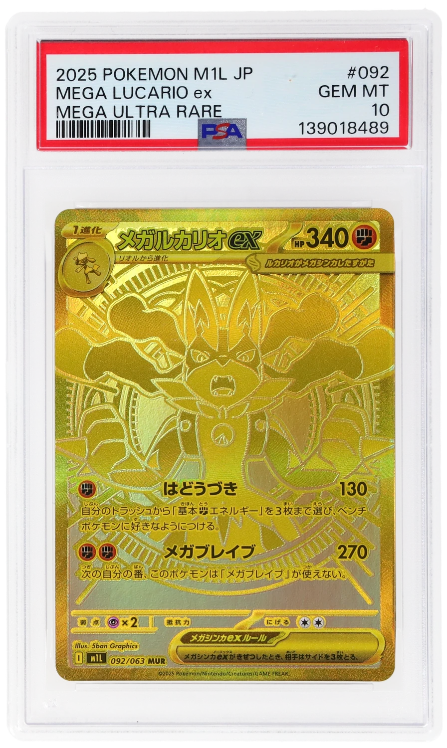 MEGA LUCARIO ex