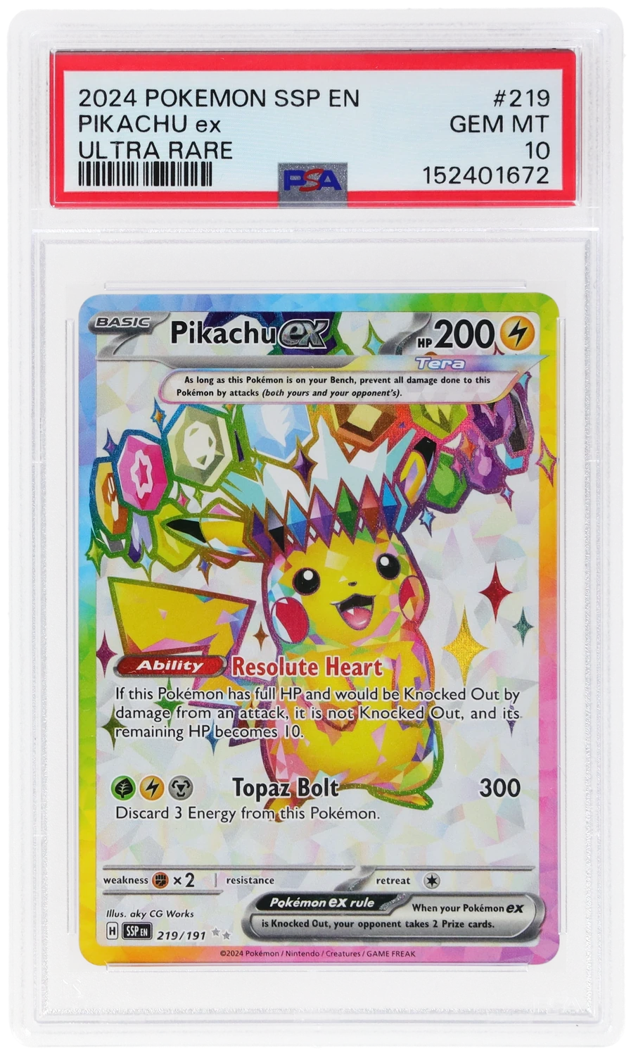 PIKACHU ex