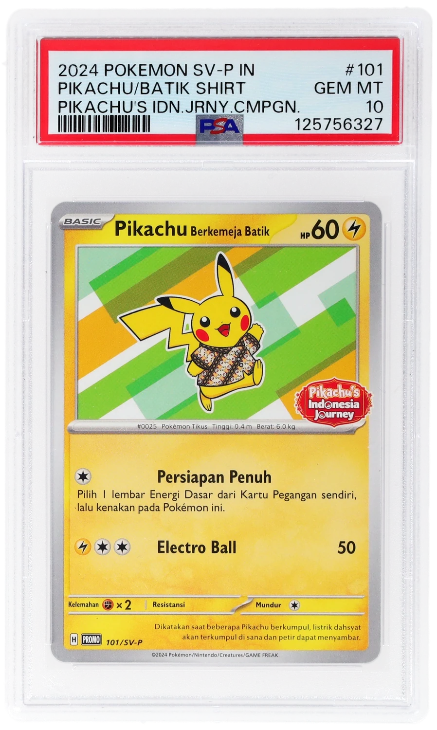 Pikachu/Batik Shirt