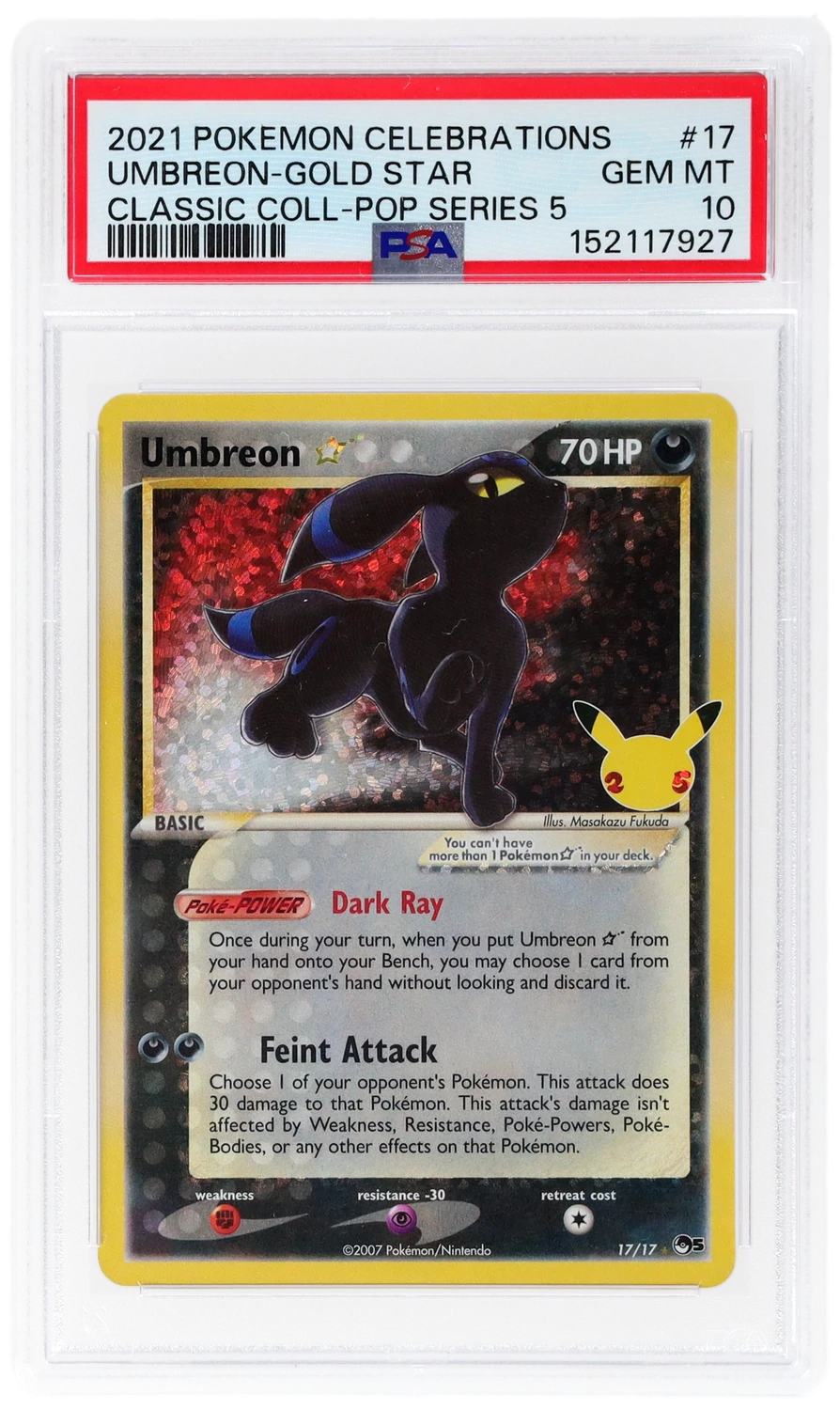 Umbreon-Gold STAR