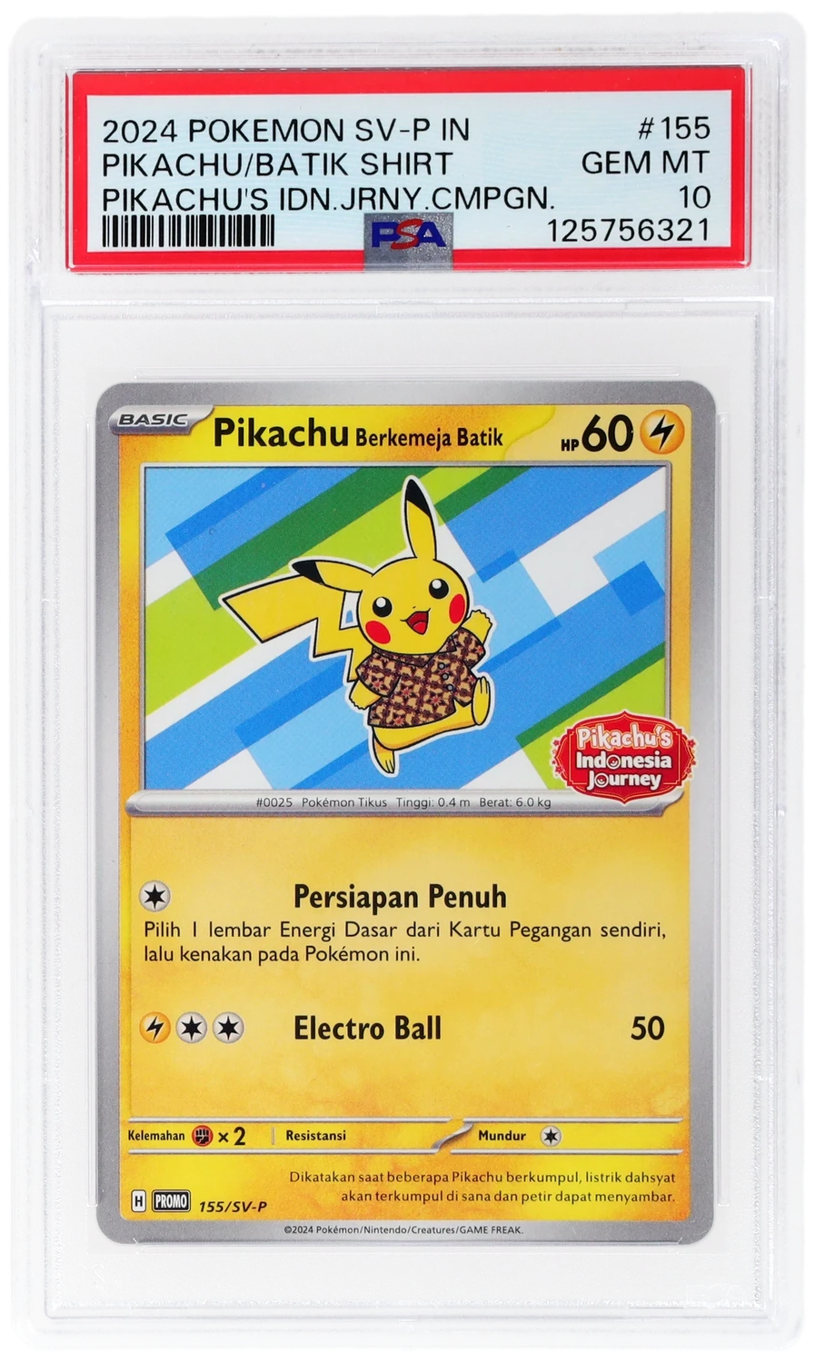 Pikachu/Batik Shirt