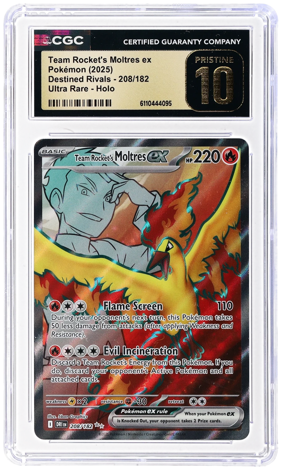 ROCKET'S MOLTRES ex