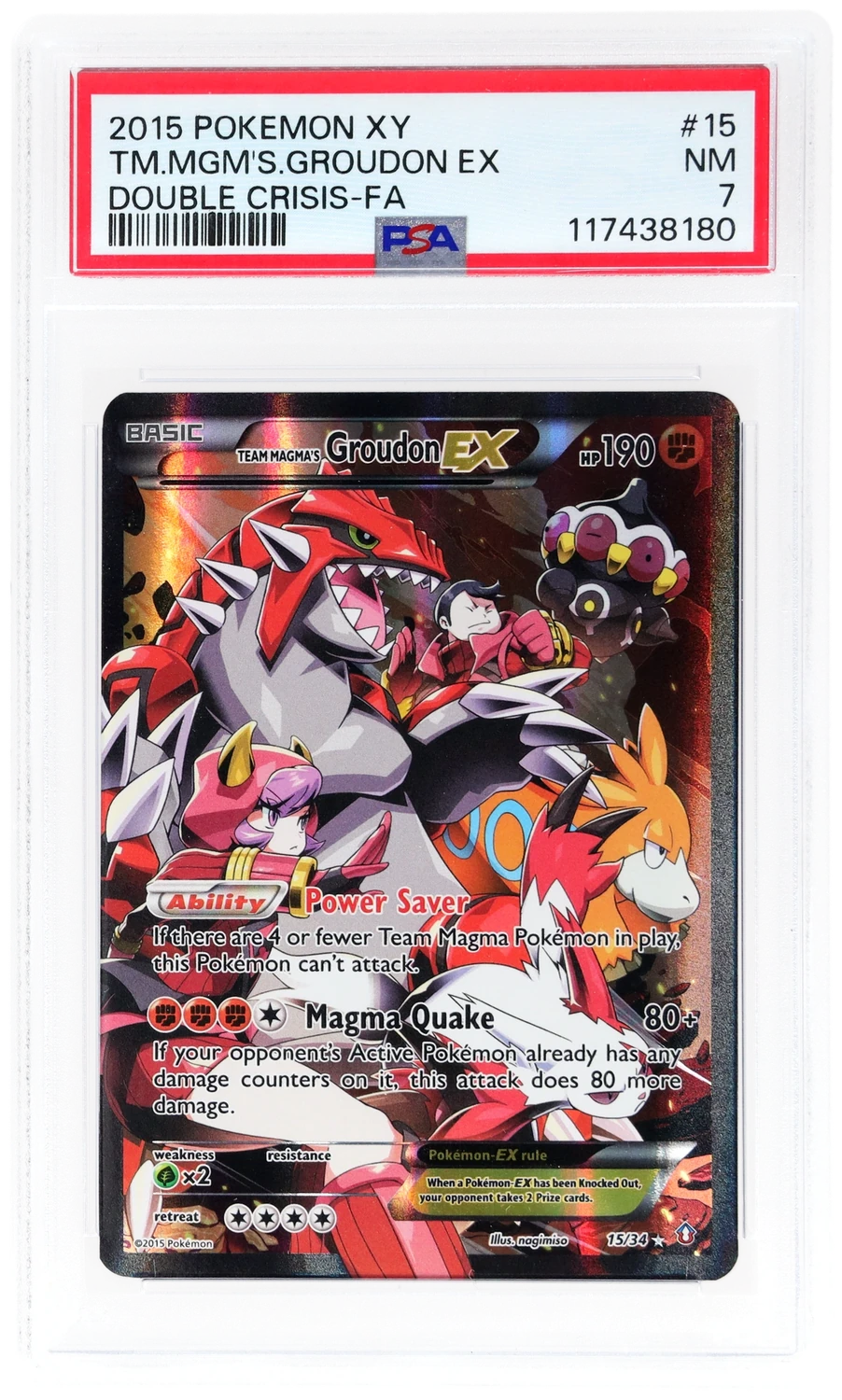 Team Magma's Groudon EX