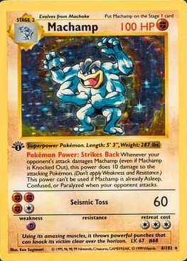 Red Cheek · Holo · 1st Edition