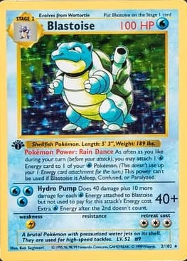 Red Cheek · Holo · 1st Edition