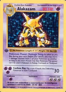 Red Cheek · Holo · 1st Edition