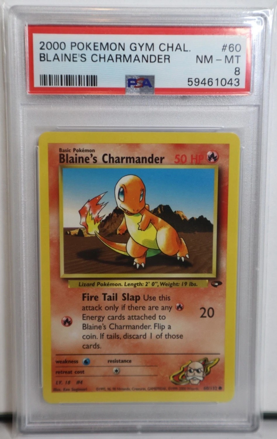 BLAINE'S CHARMANDER