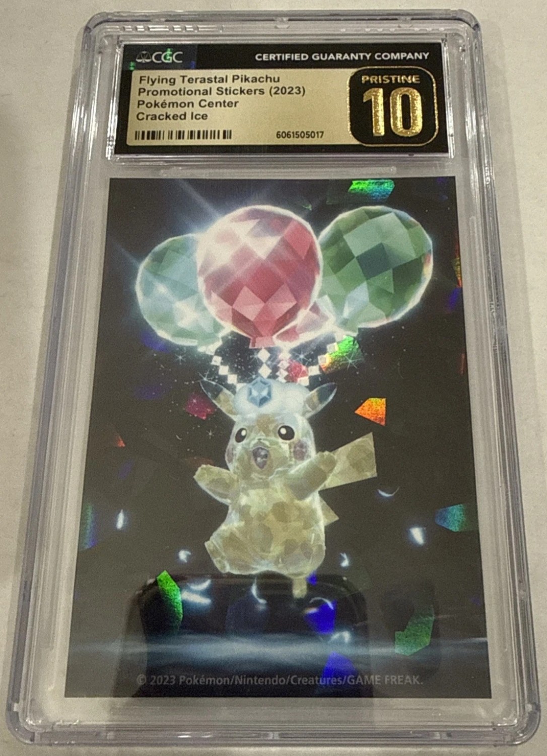 Flying Terastal Pikachu