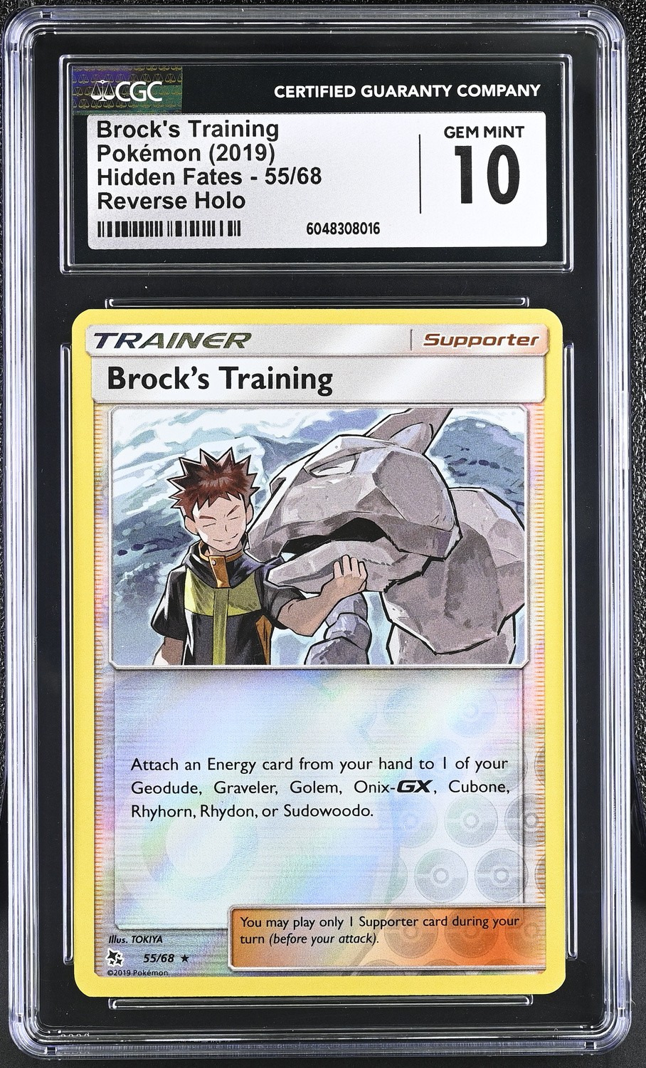 Brock's Training