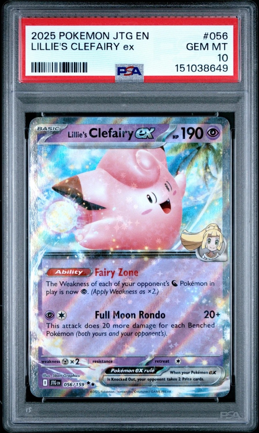 LILLIE'S CLEFAIRY ex