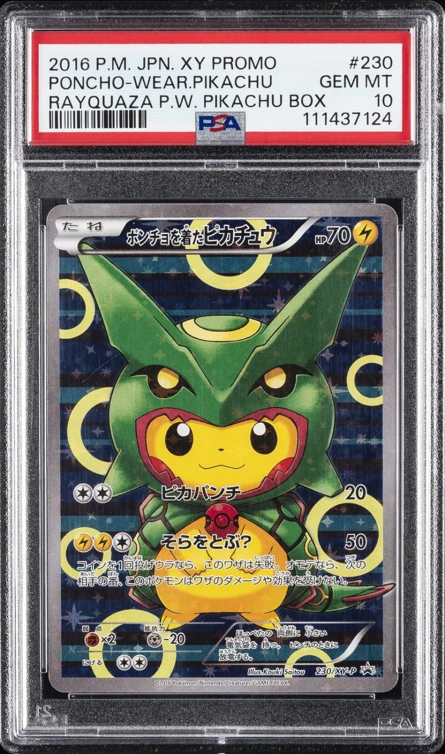 Poncho-Wearing Pikachu