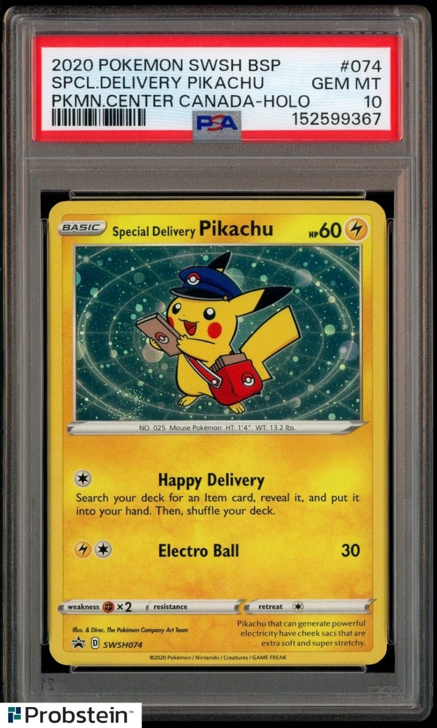 Special Delivery Pikachu