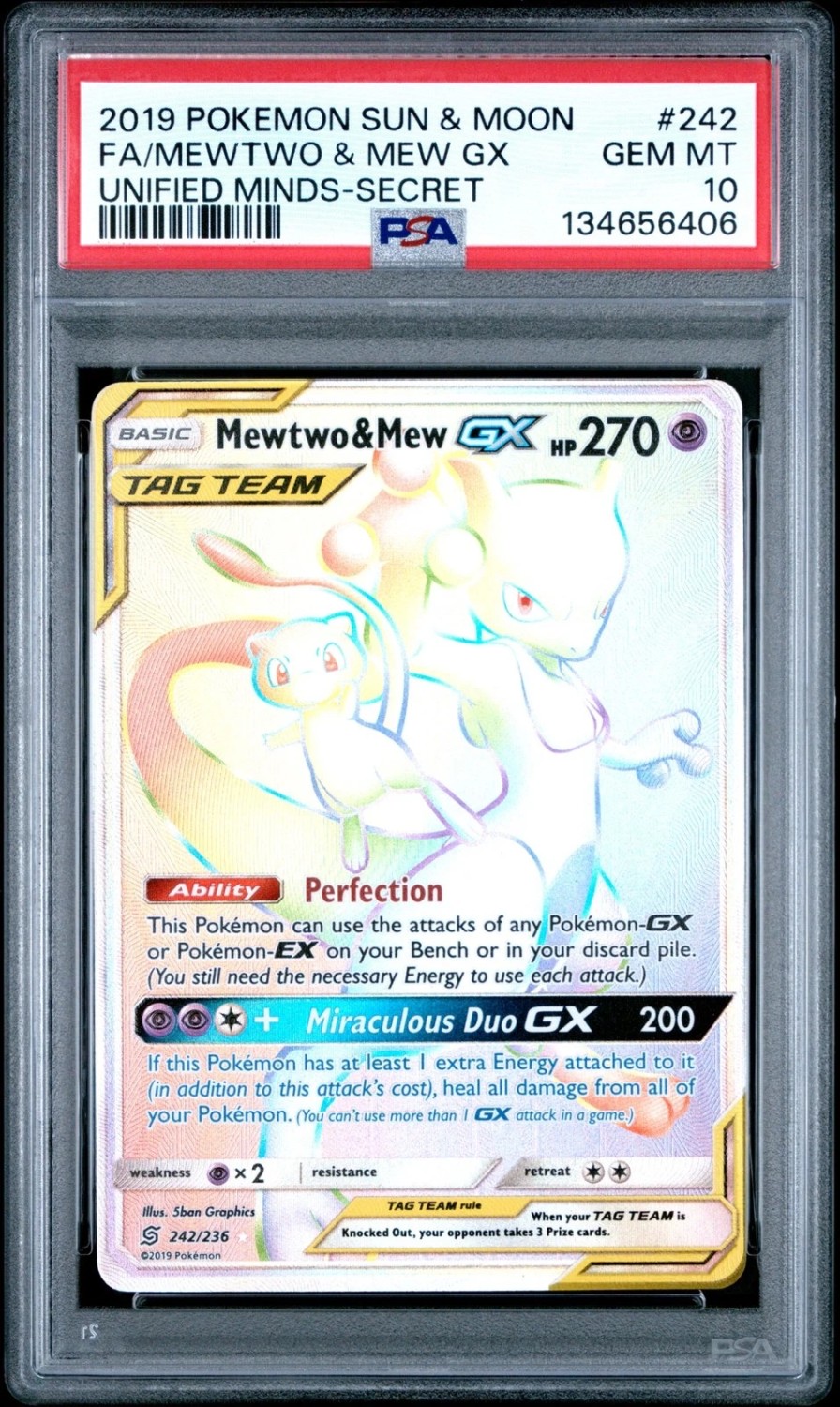 Mewtwo & Mew GX