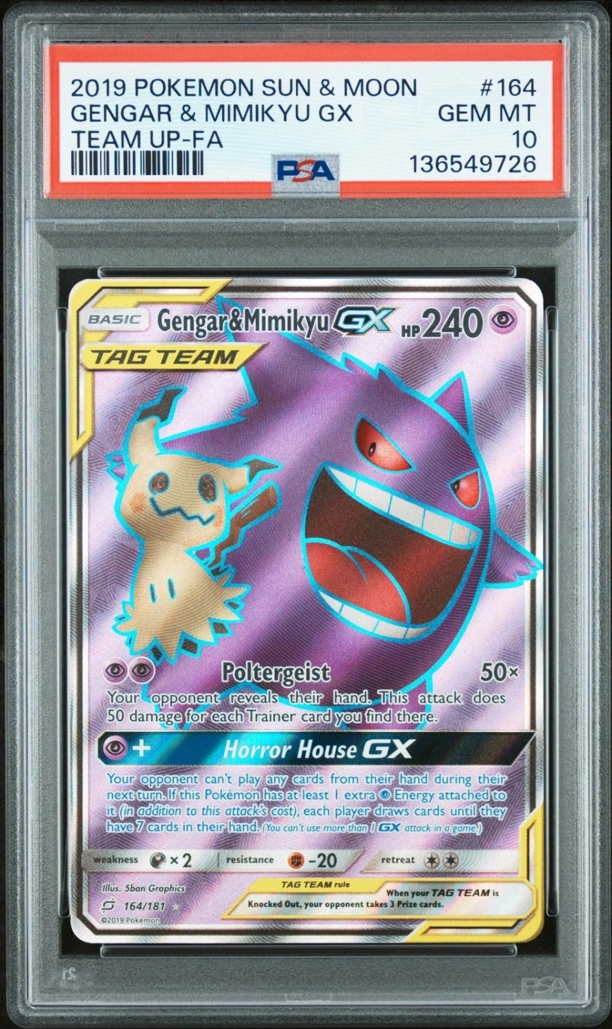 Gengar & Mimikyu GX