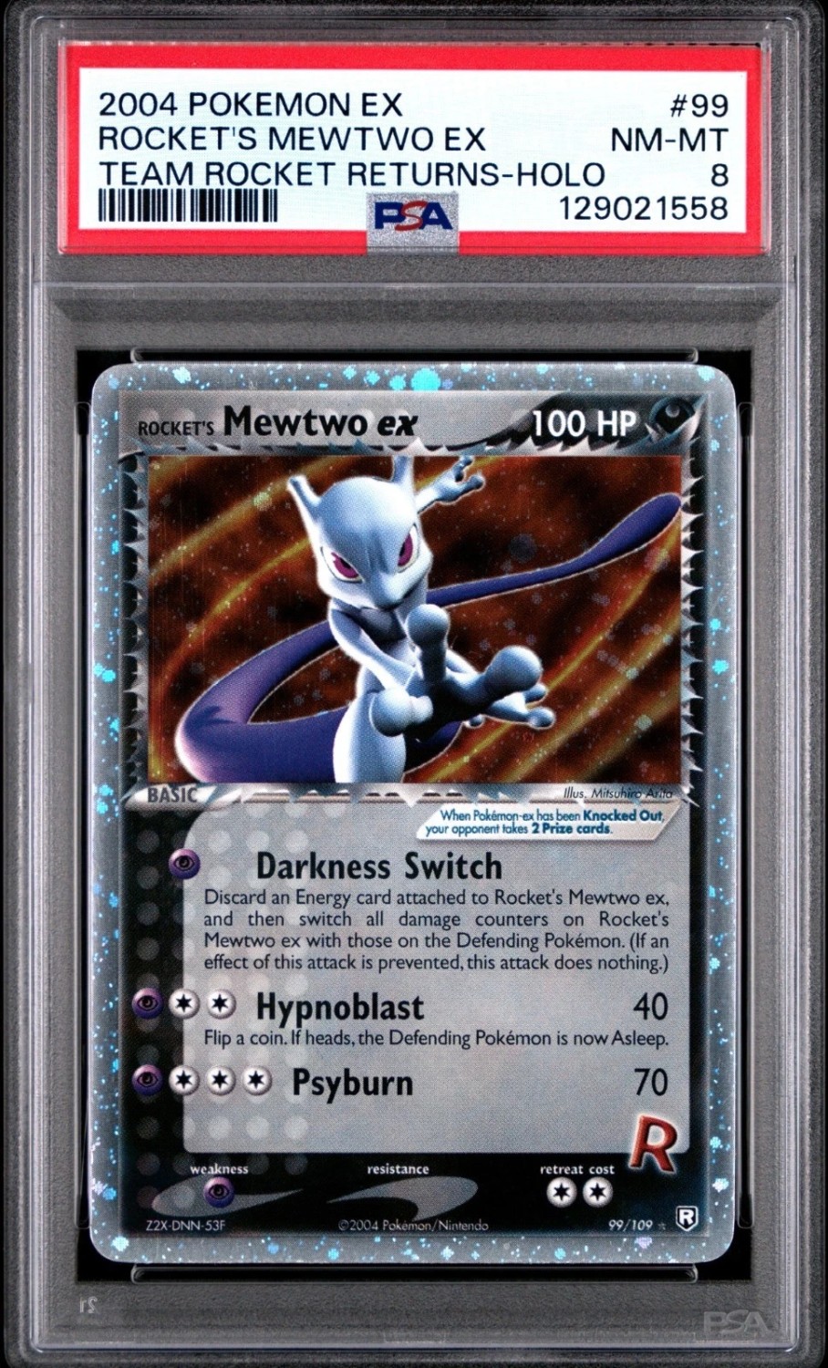 Rocket's Mewtwo EX