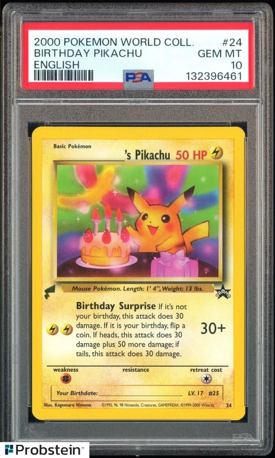 Birthday Pikachu