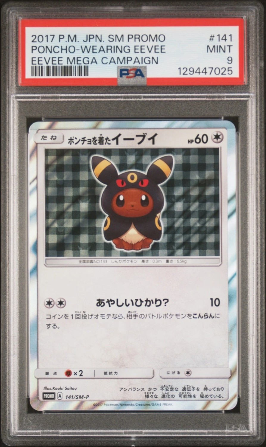 Poncho-Wearing Eevee