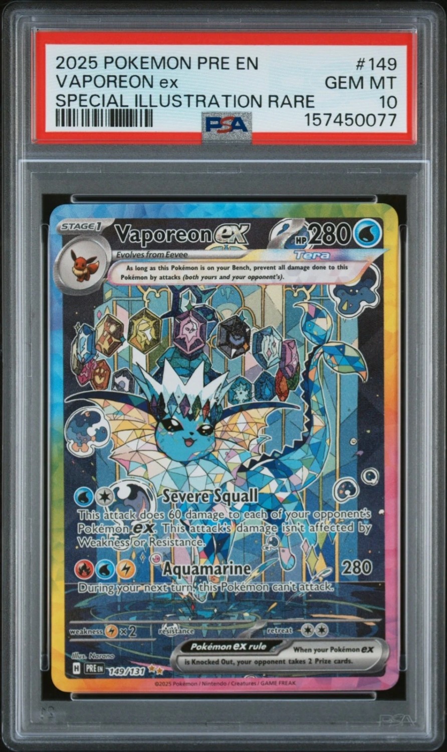 VAPOREON ex