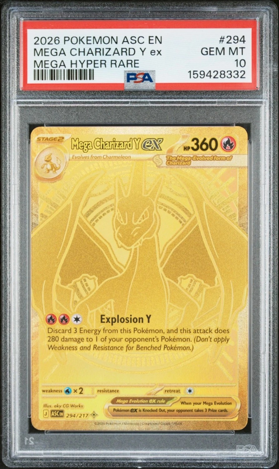MEGA CHARIZARD Y ex