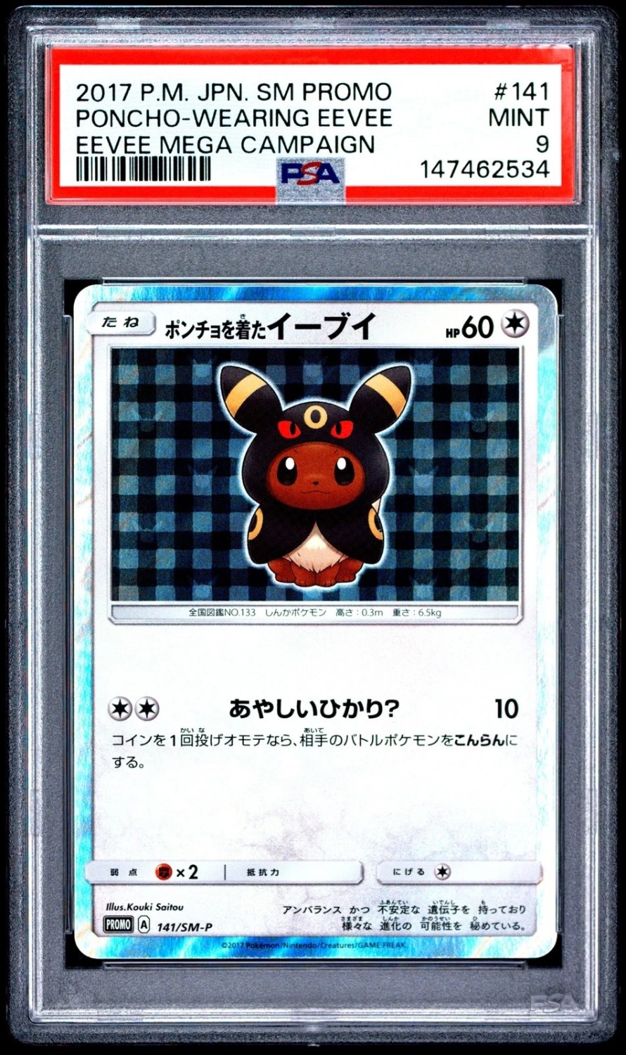Poncho-Wearing Eevee