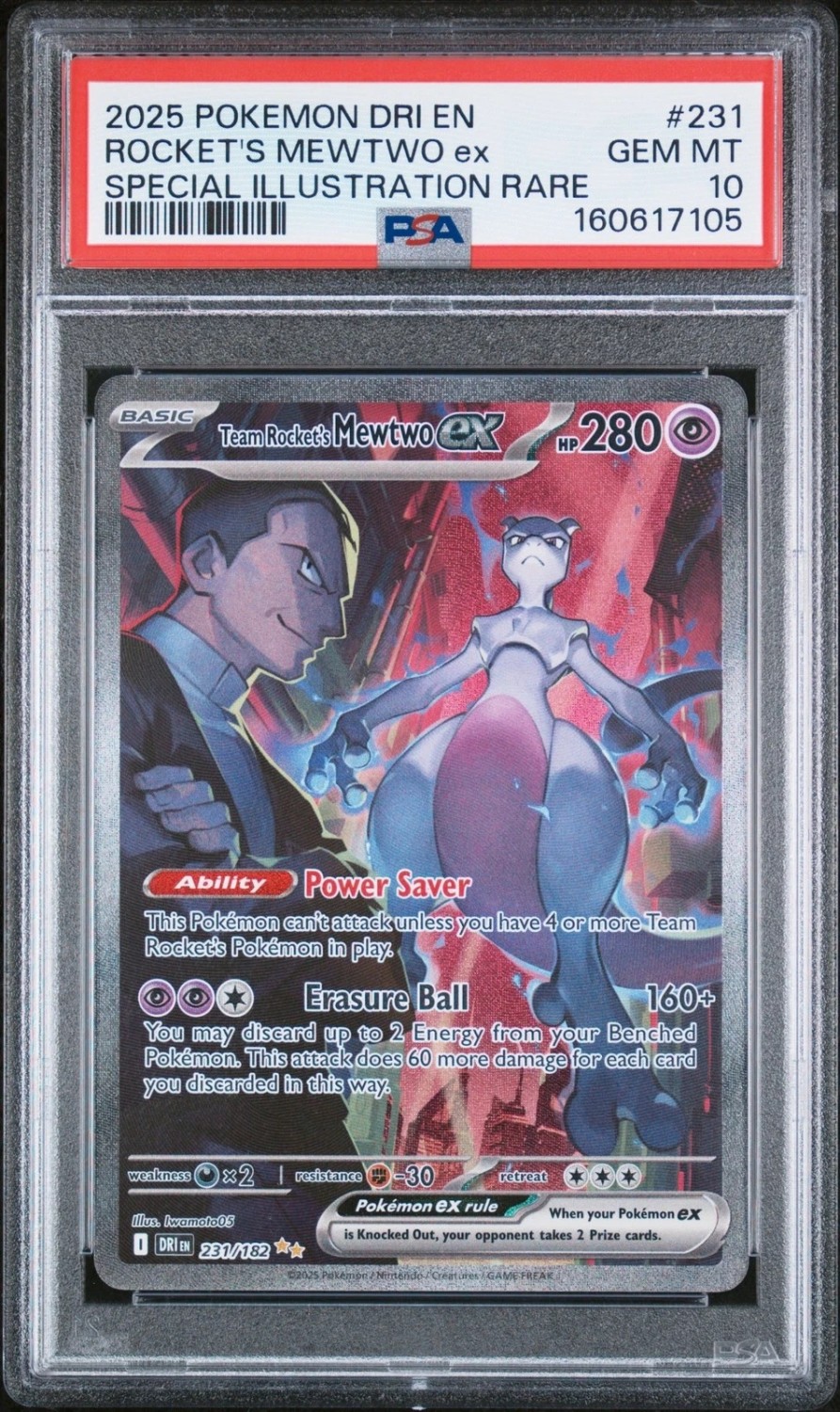 ROCKET'S MEWTWO ex