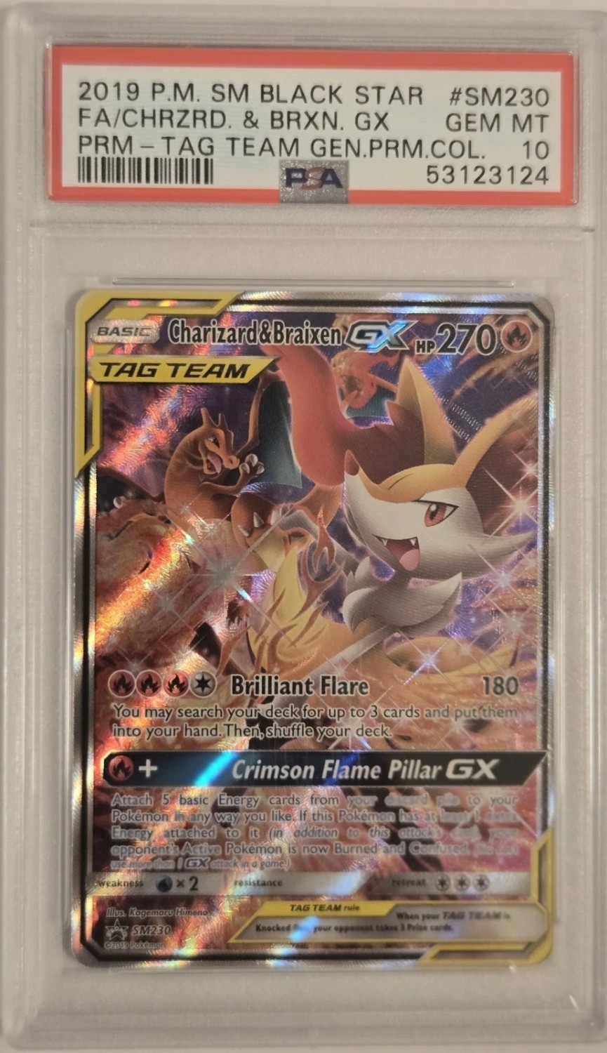 Charizard & Braixen GX