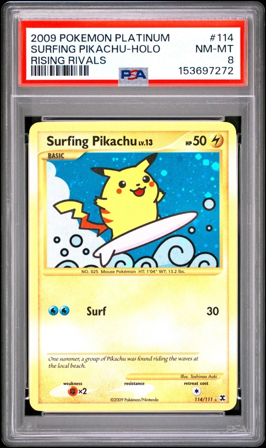 Surfing Pikachu