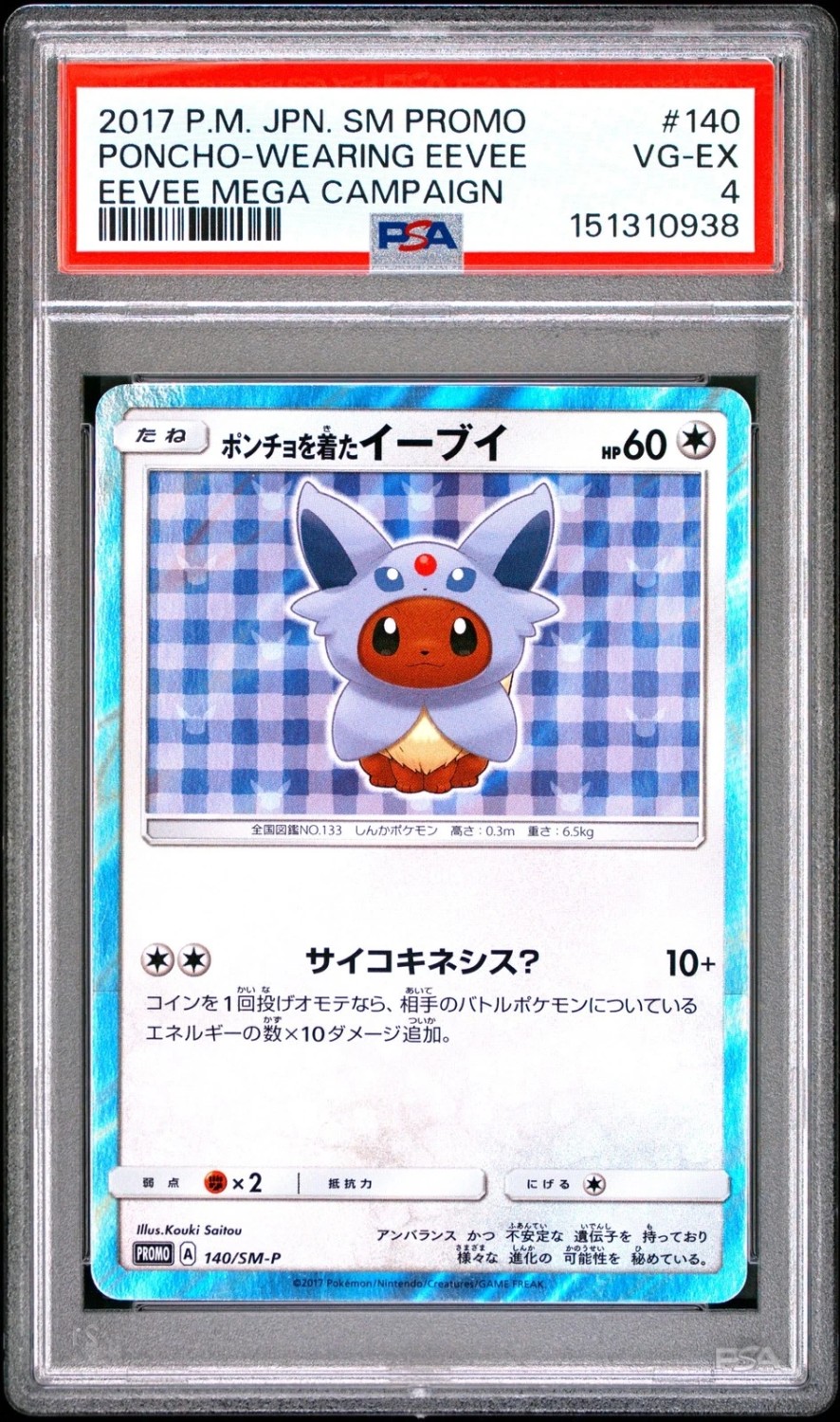 Poncho-Wearing Eevee