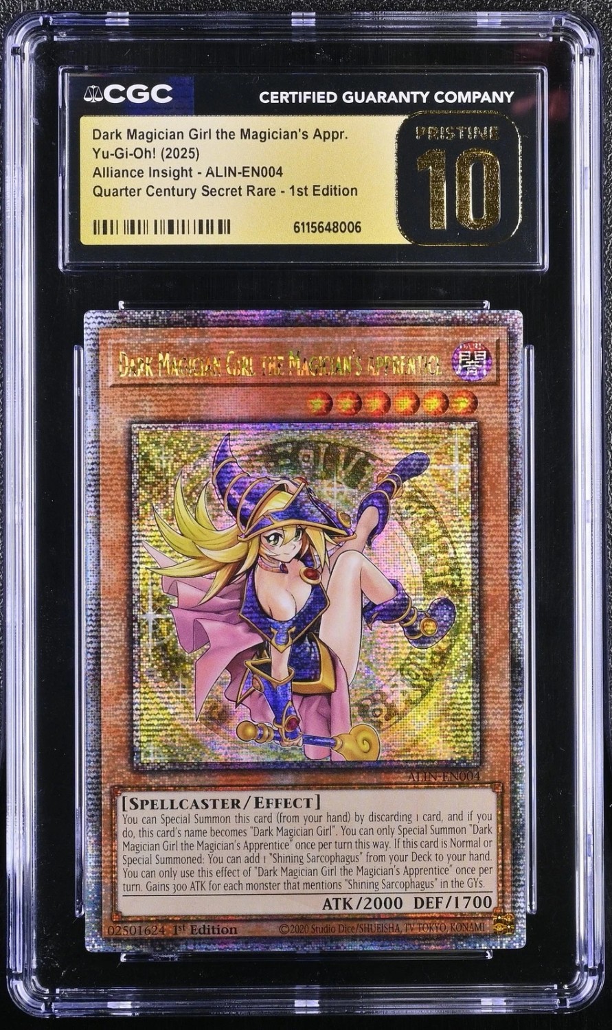 Dark Magician Girl the Magician's Appr.