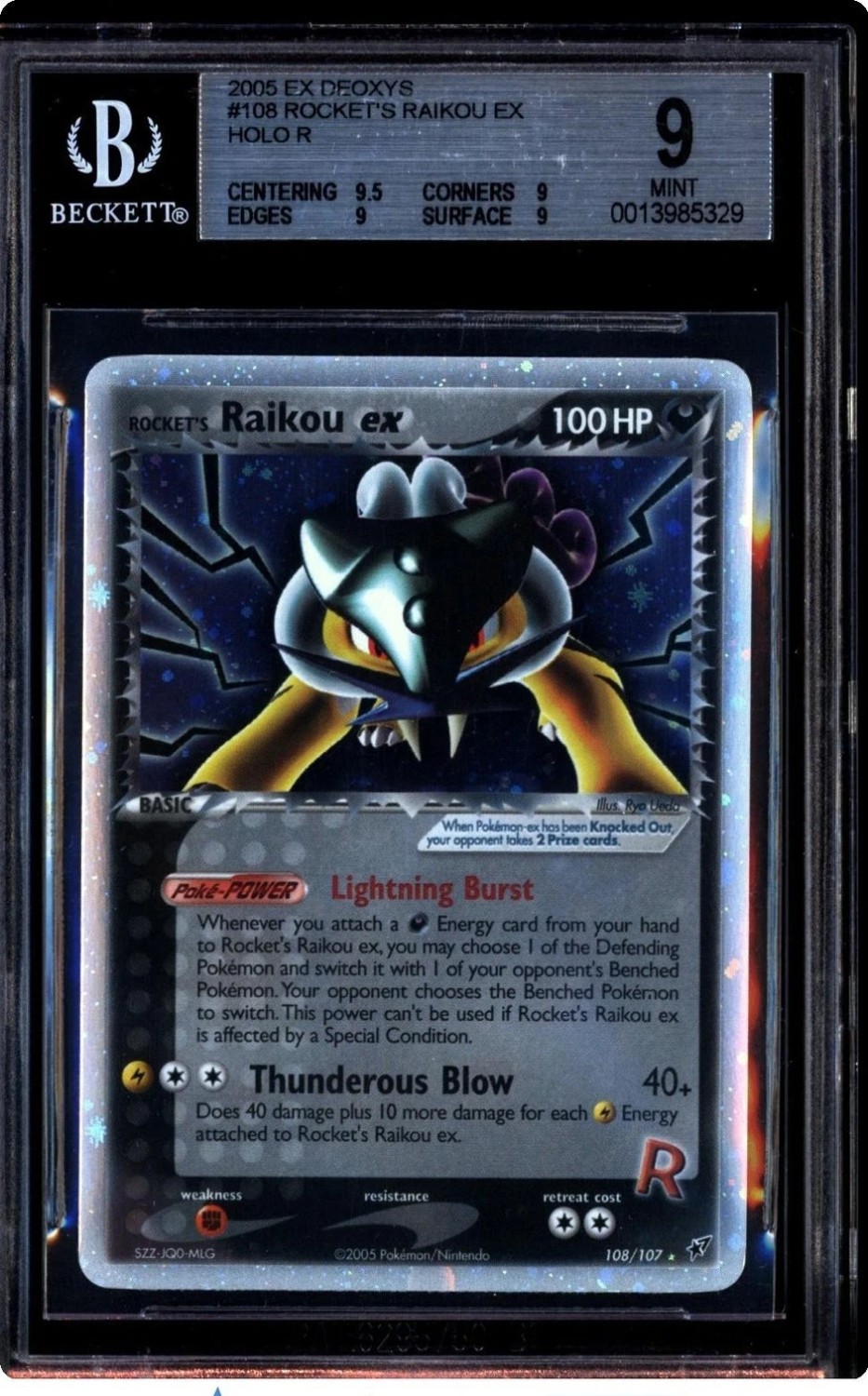 Rocket's Raikou ex