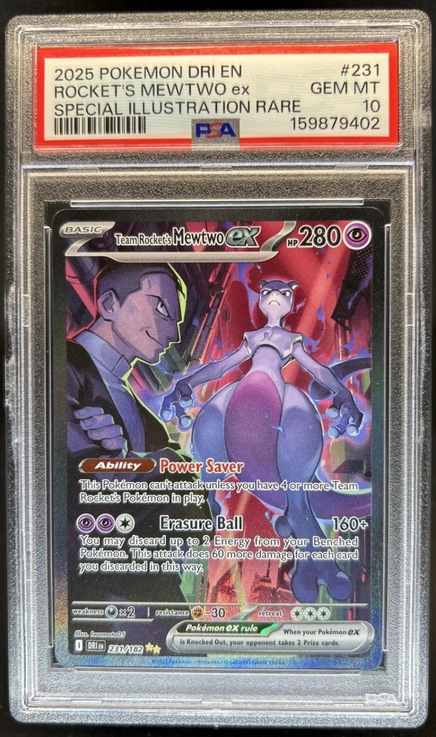 ROCKET'S MEWTWO ex