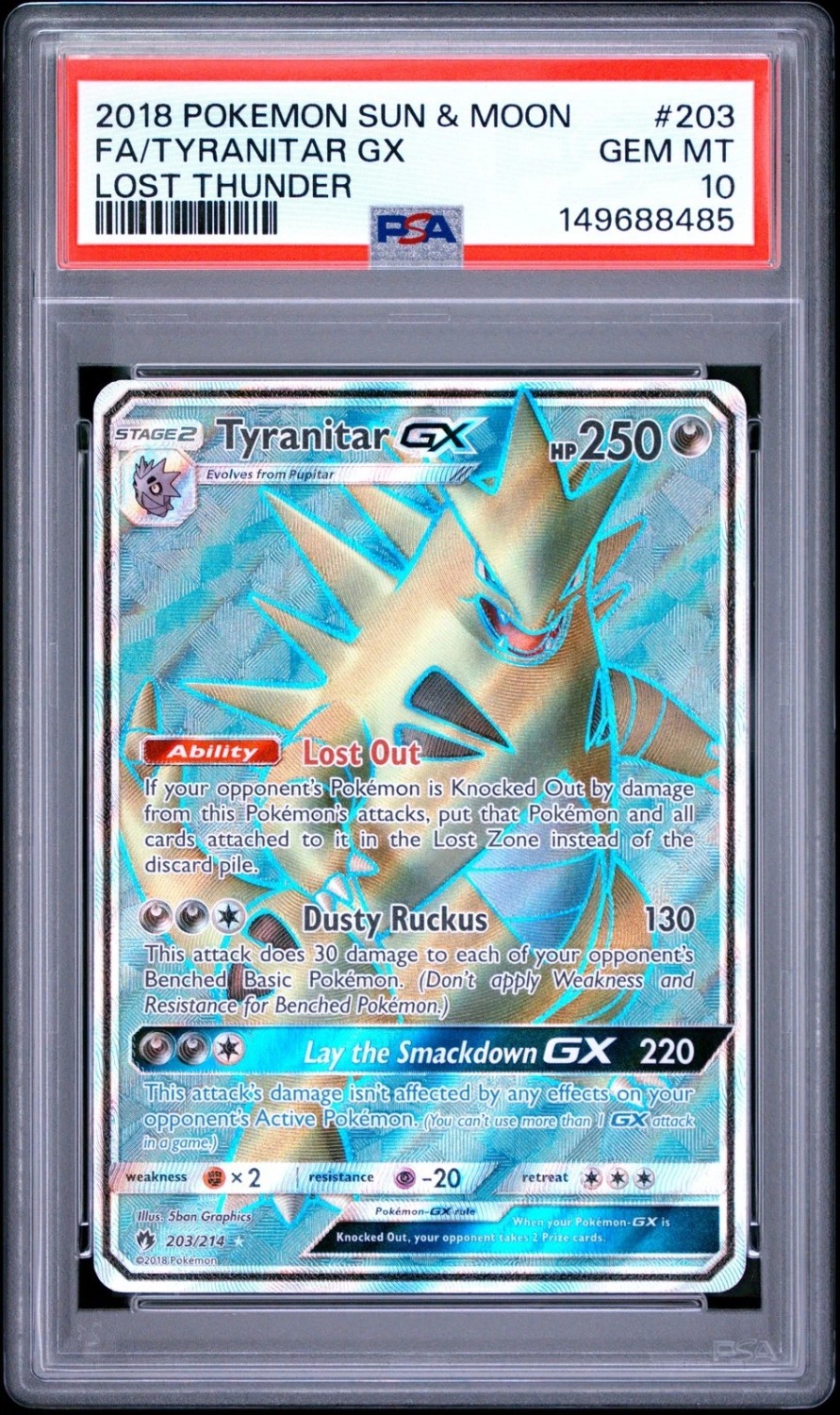 Tyranitar GX