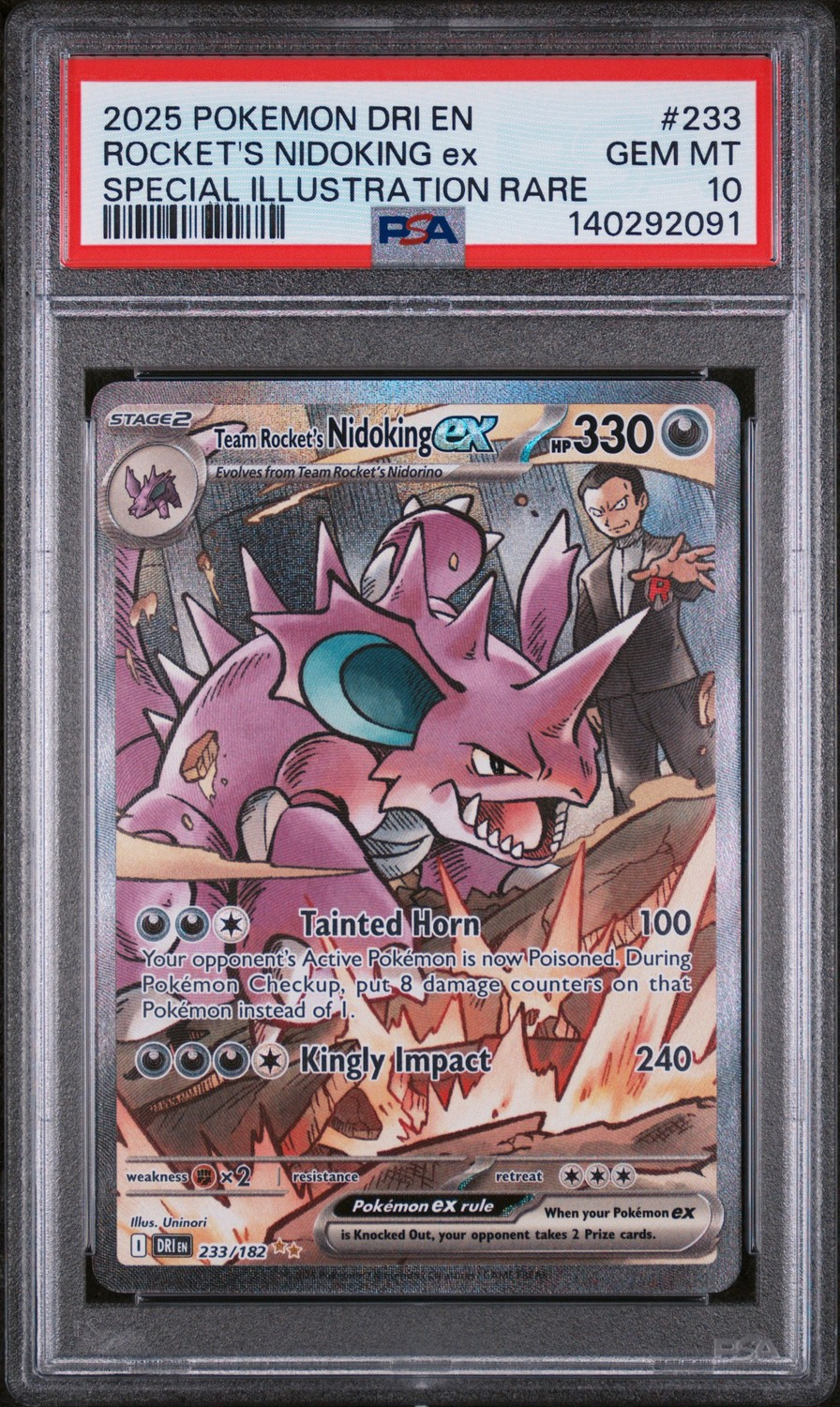 ROCKET'S NIDOKING ex